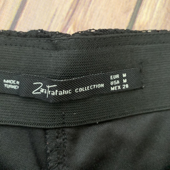 Zara Black Lace Shorts - Picture 3 of 6